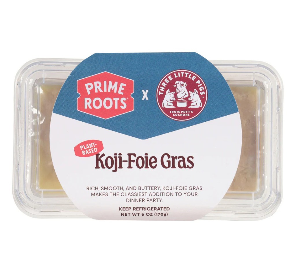 由真菌蛋白製成的人造鵝肝幾可亂真,價錢卻平一半。 由真菌蛋白製成的人造鵝肝幾可亂真,價錢卻平一半。