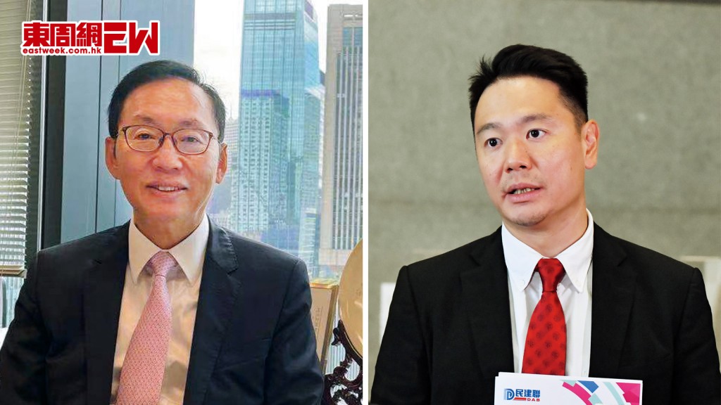 陳健波（左圖）與周浩鼎（右圖）對立法會議員離境須報備的建議並不抗拒。