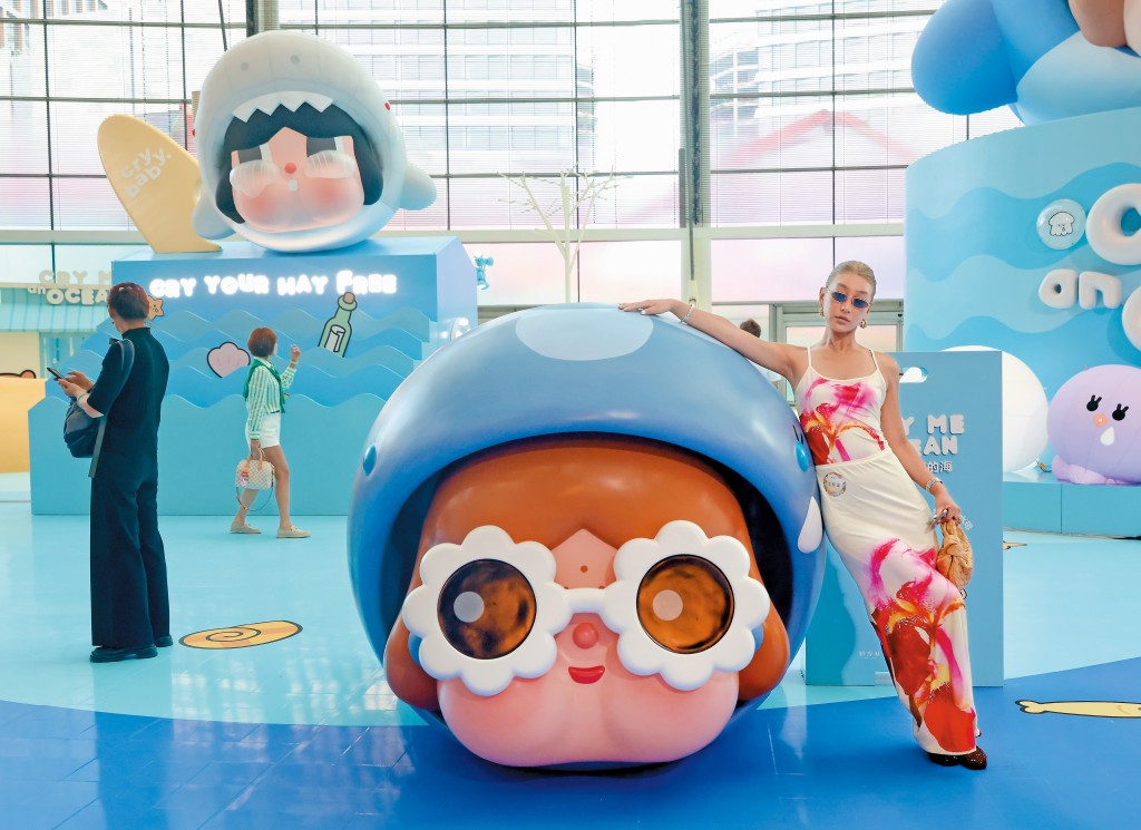 泡泡瑪特嘗試開拓新IP，例如CRYBABY，但成績及不上LABUBU。
