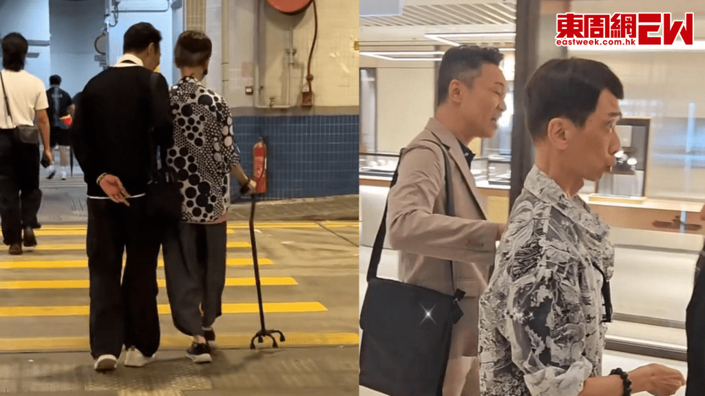 張達明曾患癌身體暴瘦 行路要人扶 舉步艱難