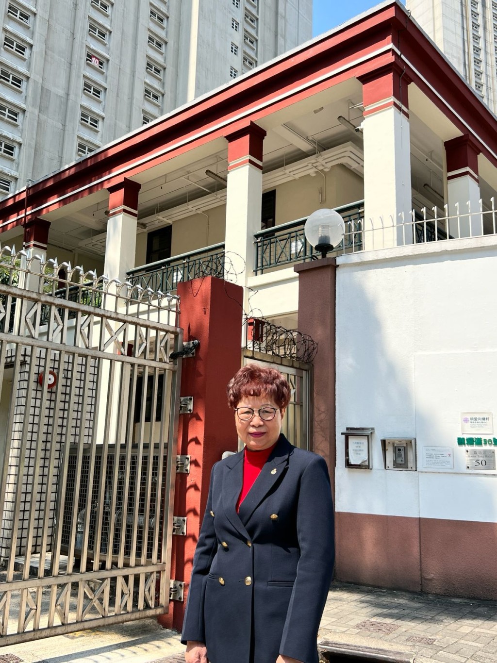 79歲的盧淑嫻自1980年加入民安隊。 79歲的盧淑嫻自1980年加入民安隊。