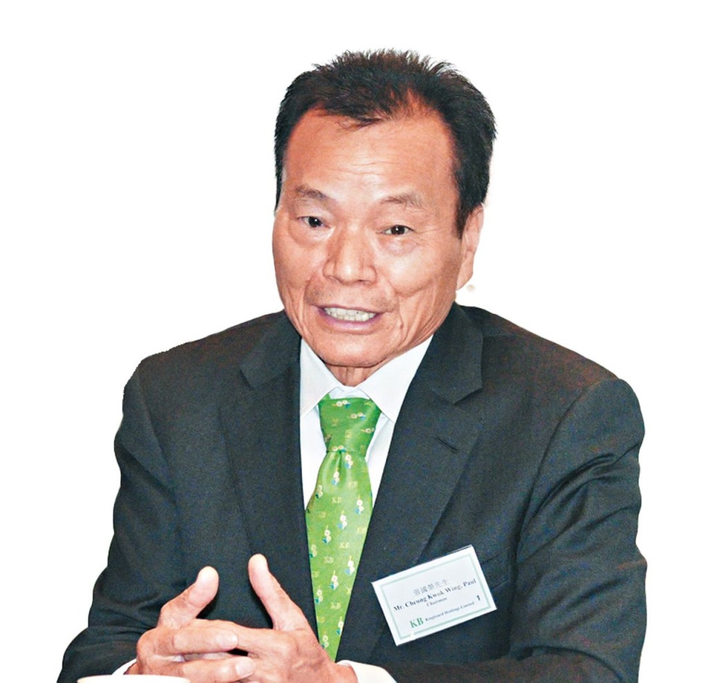 建滔老闆張國榮直言訂單不是以月計，是以年計，生產線全部被包起。