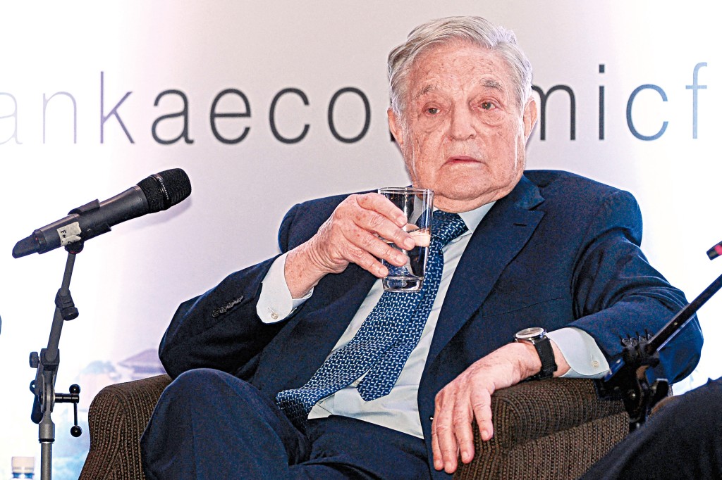 索羅斯七十年代創立量子基金，之後十年基金每年的回報率平均超過一點四倍，非常驚人。