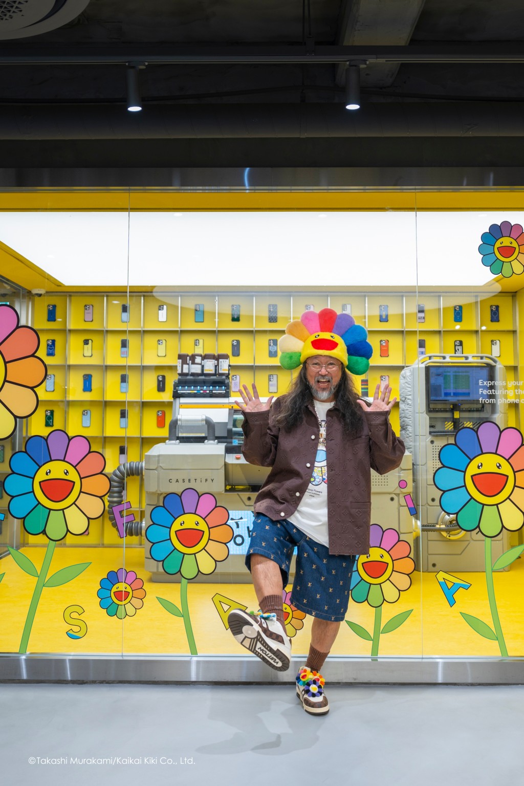 新品【村上隆X CASETiFY】 FLOWERSBLOOM 青 村上隆X Casetify 再度联名