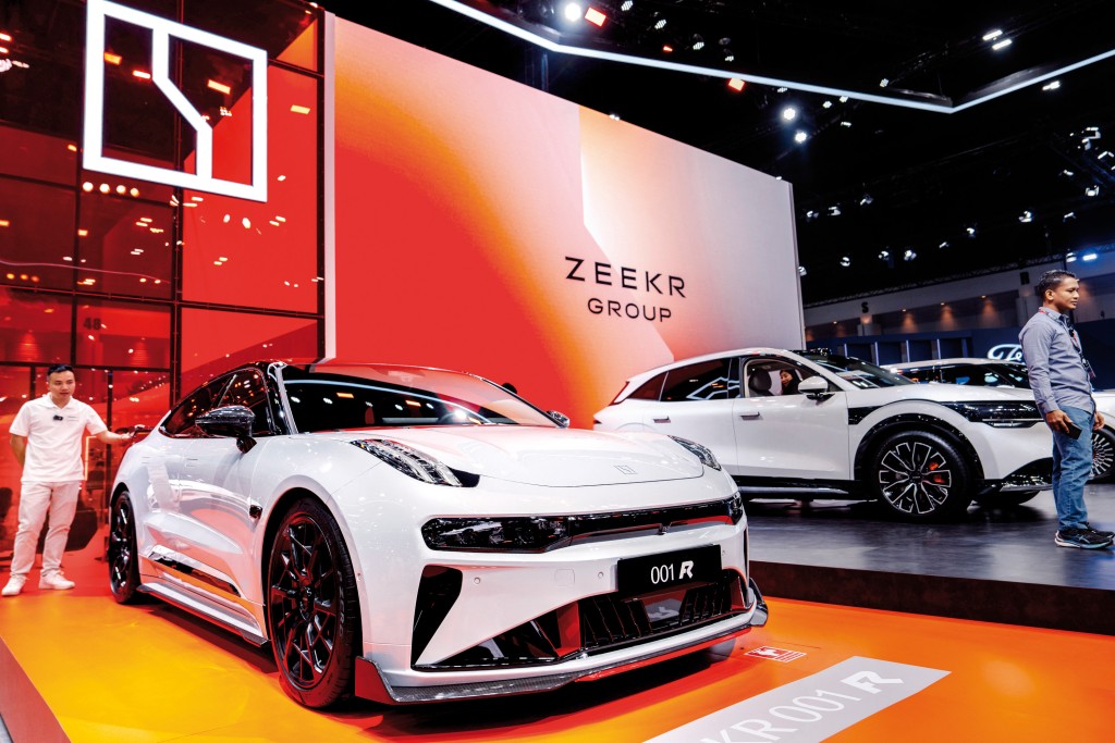 吉利旗下的極氪品牌快速崛起,銷量節節上升。 吉利旗下的極氪品牌快速崛起,銷量節節上升。