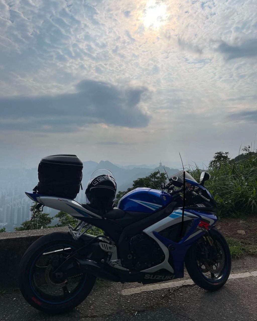 死者早前購買Suzuki大R電單車