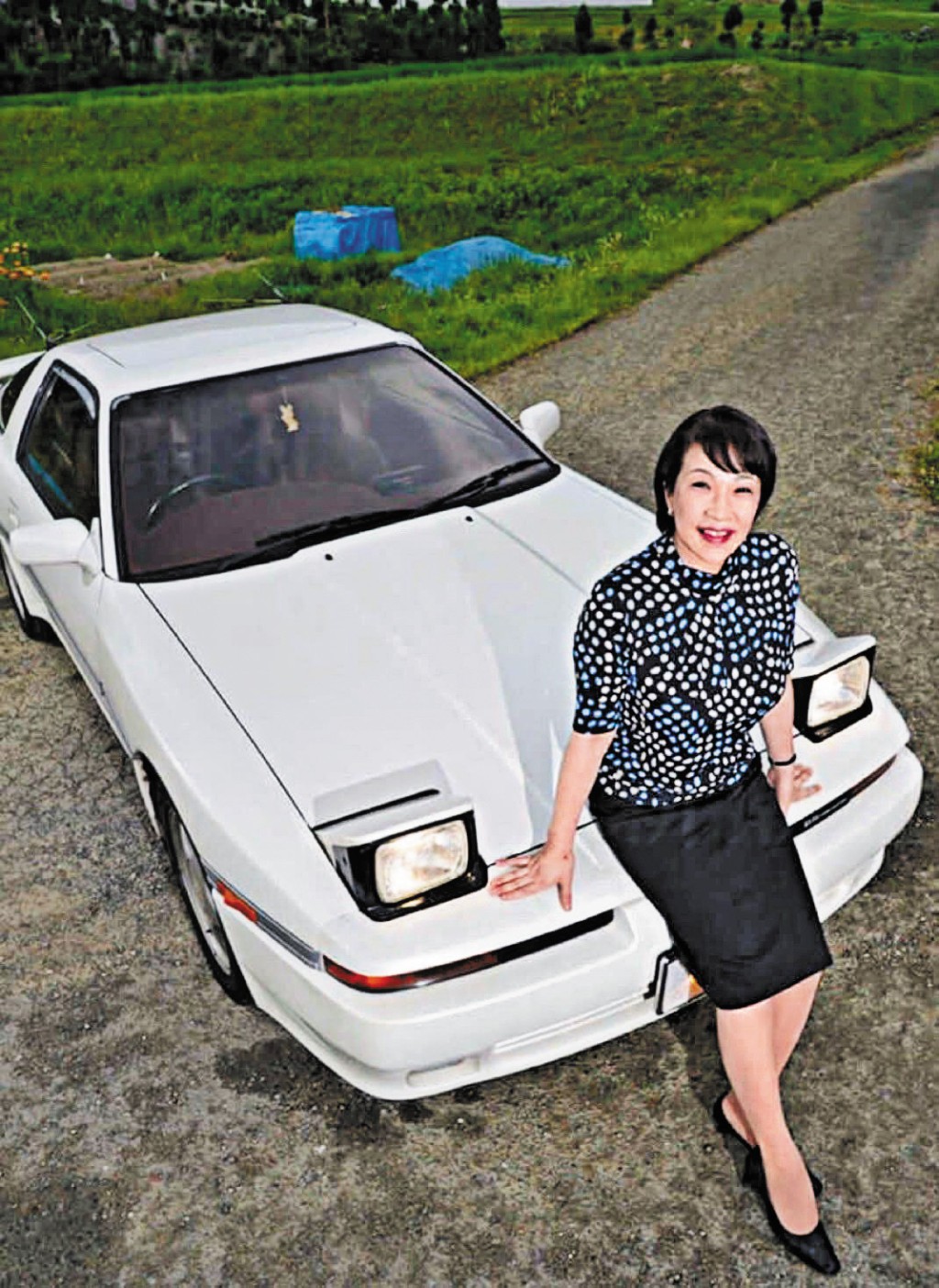 高市早苗的私人座駕是馬力強勁的豐田A70 Supra跑車。