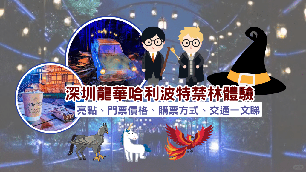 深圳哈利波特禁林體驗 | 亮點、門票價格、購票方式、交通一文睇