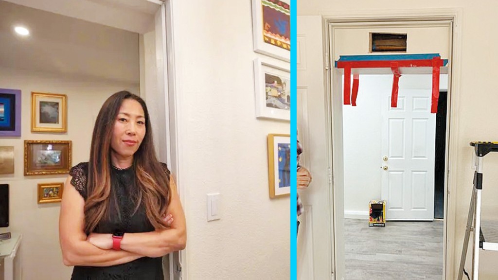 金吉娜私下改動飯廳門被業主會發現,要她回復原貌否則每日罰款,新法例下她可以不用繳付巨額罰款。 金吉娜私下改動飯廳門被業主會發現,要她回復原貌否則每日罰款,新法例下她可以不用繳付巨額罰款。