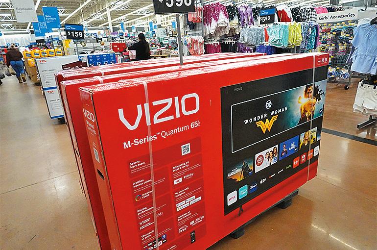沃爾瑪近日落實以二十三億美元，收購智能電視生產商Vizio，以壯大利潤率更高的「Walmart Connect」廣告業務。