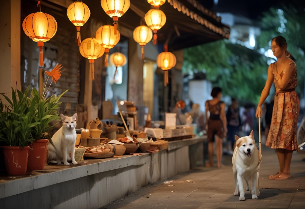 農曆七月期間,民間有大量祭祀活動,容易令毛孩受刺激。 農曆七月期間,民間有大量祭祀活動,容易令毛孩受刺激。