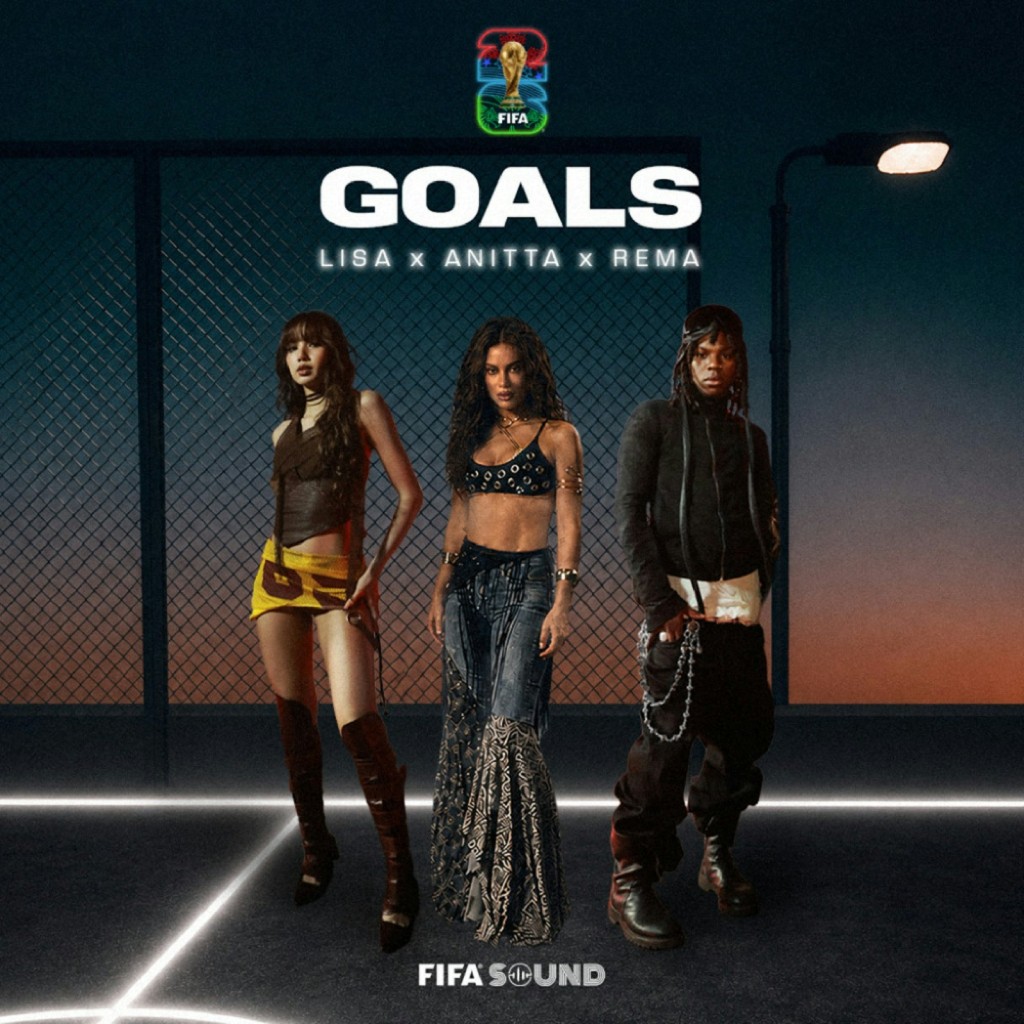 BLACKPINK成員LISA、巴西天后Anitta、非洲人氣歌手Rema合作的歌曲