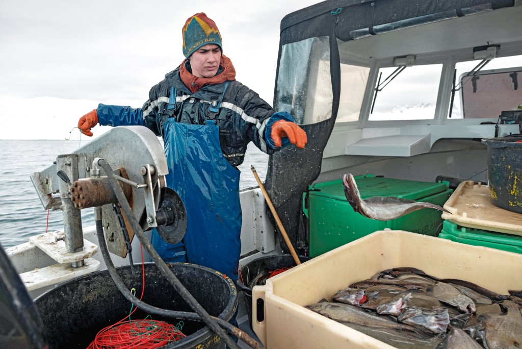 格陵蘭只得五萬七千人，經濟來源主要是捕魚業。