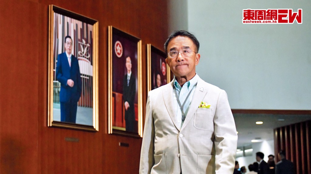田北辰經攞提名一事，無奈自嘲「太天真」。
