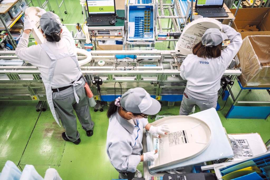 TOTO生產的廁所或因石腦油供應短缺，未來或要暫停生產。