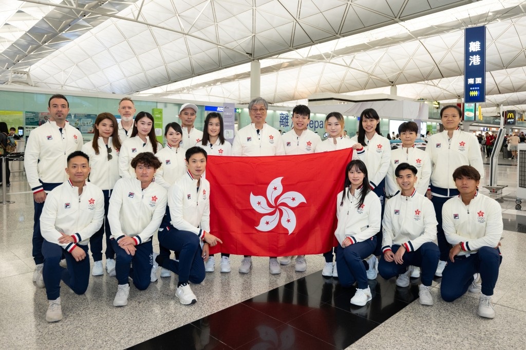 港隊將參與飛航運動、桌球、空手道、定向、壁球、滑水及武術共7個項目的角逐