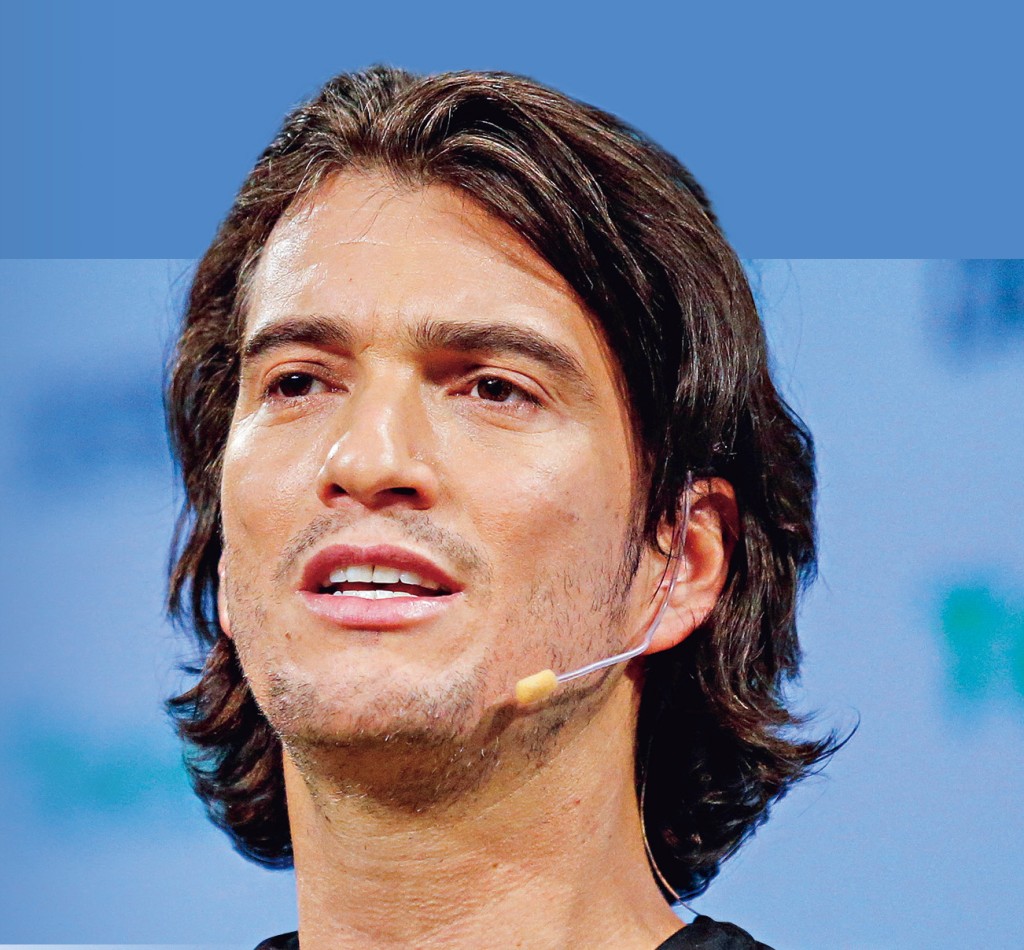 WeWork創辦人紐曼一直將公司打造成科技公司，吸引不少投資者投資。