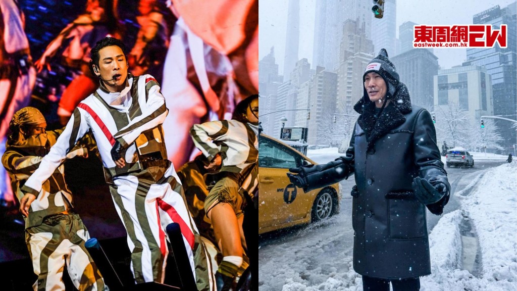 杜德偉赴美開騷受暴風雪影響 與太太及團隊共30人滯留紐約 報平安指未知何時可離開