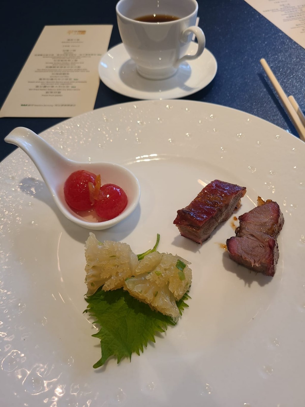 中菜翠玉軒可食到「菜有菜味茄有茄味」的農產品。