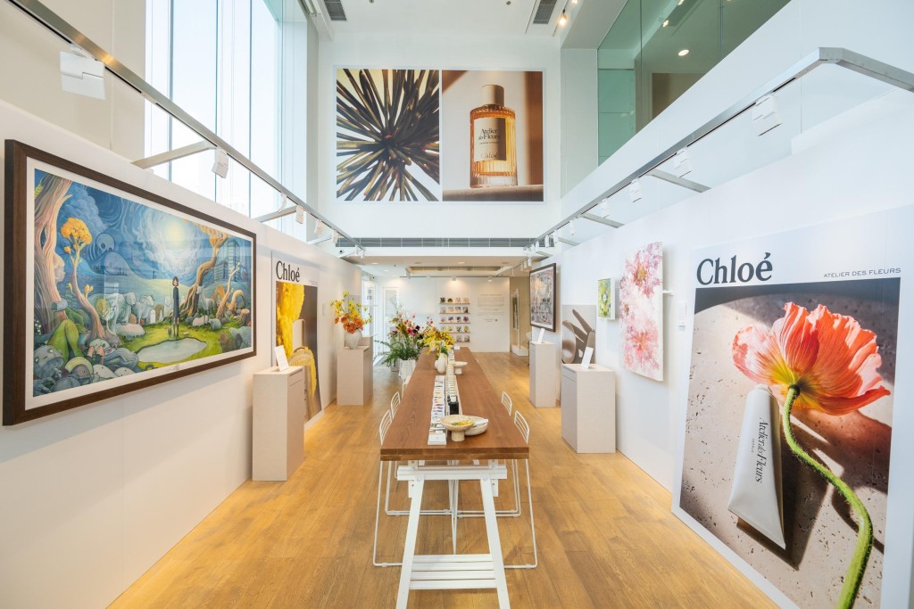 《Chloé Atelier des Fleurs 香港藝術展覽》