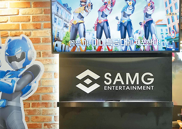 創作爆紅兒童動畫《CATCH！TEENIEPING》的三智娛樂今年股價累升超過兩倍。