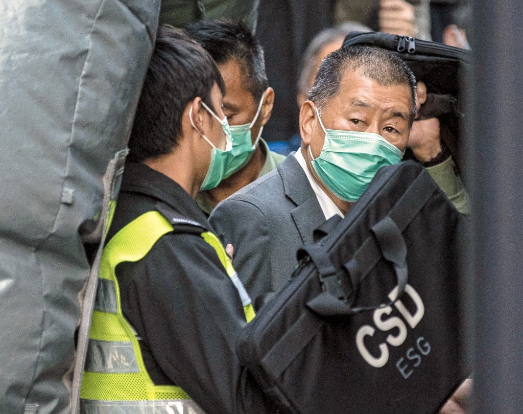 黎智英周一被裁定所有罪名成立,明年一月十二日求情,判刑日子待定。 黎智英周一被裁定所有罪名成立,明年一月十二日求情,判刑日子待定。