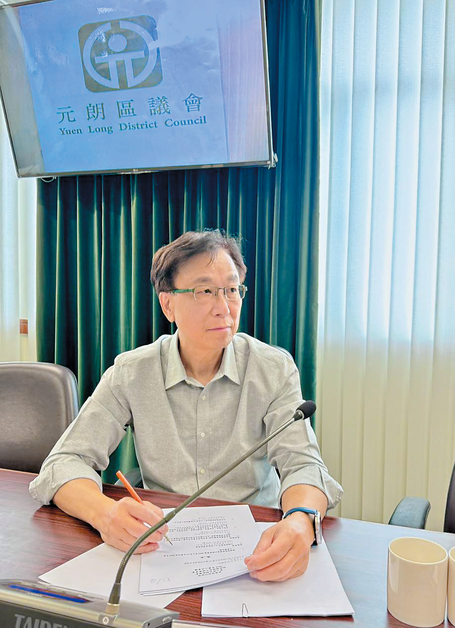 元朗區議員湛家雄表示,深圳灣口岸全日通關,對經濟發展及民生便利均可帶來效益。 元朗區議員湛家雄表示,深圳灣口岸全日通關,對經濟發展及民生便利均可帶來效益。