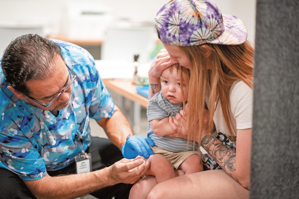 醫學界一直強調兒童接種麻疹疫苗是最有效防感染。 醫學界一直強調兒童接種麻疹疫苗是最有效防感染。