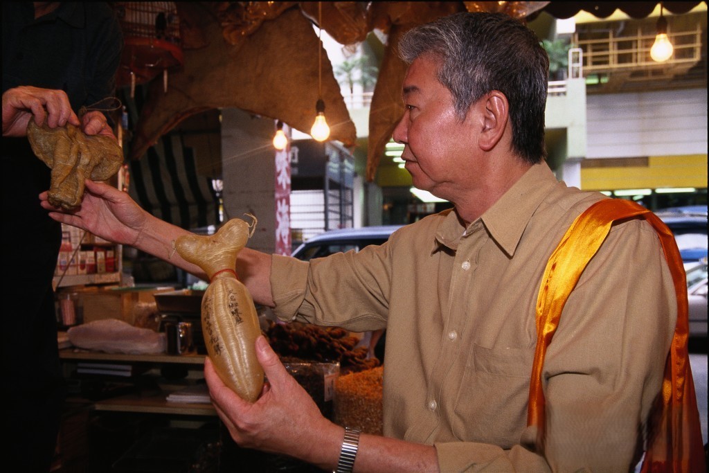蔡瀾亦曾經光顧金城海味 蔡瀾亦曾經光顧金城海味