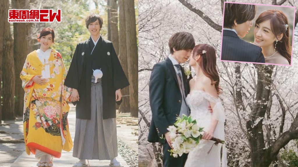 前TVB新聞主播陳嘉倩無預警宣布結婚 社交網貼日本新娘造型相：今後的日子請多多指教