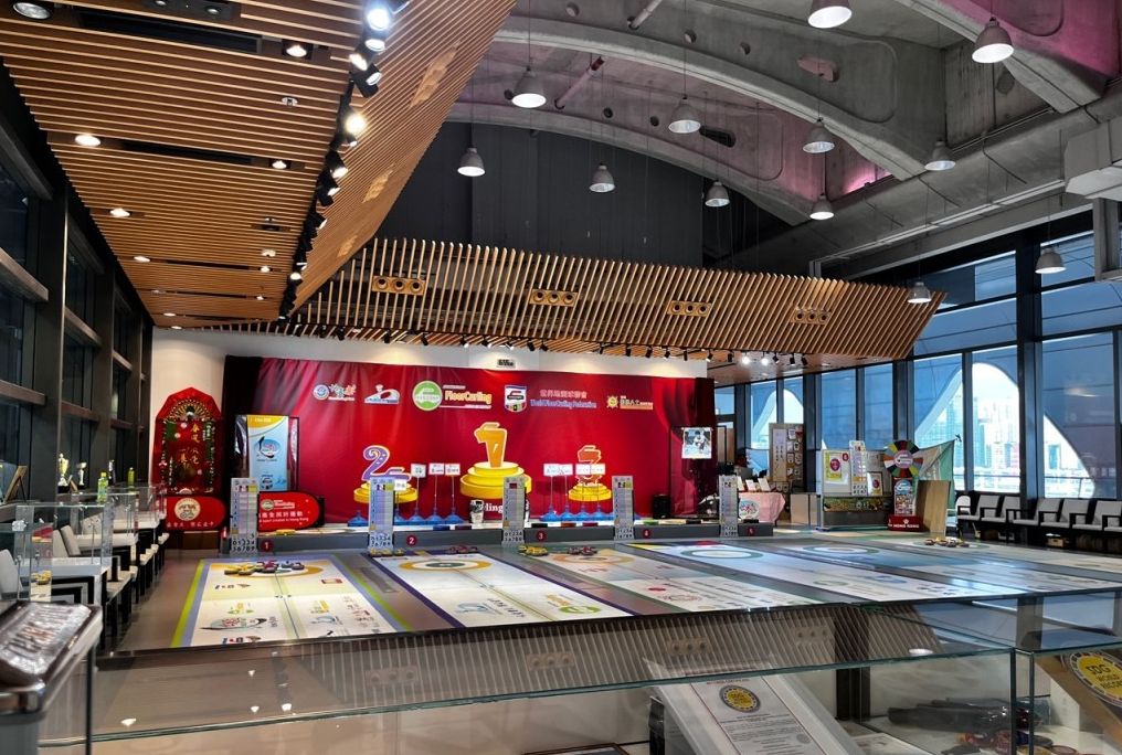 A區二樓的地壺球中心 A區二樓的地壺球中心