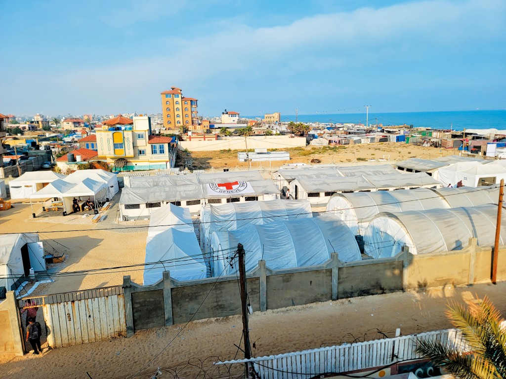 位於加沙的戰地醫院。