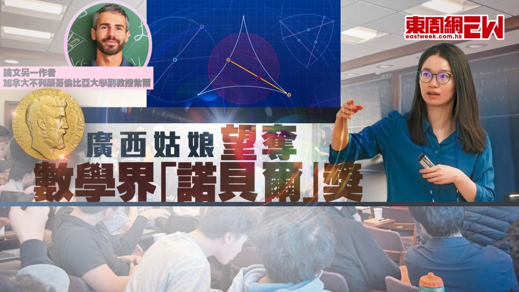 破解《掛谷猜想》世紀難題 廣西姑娘望奪 數學界「諾貝爾」獎︱國際解碼