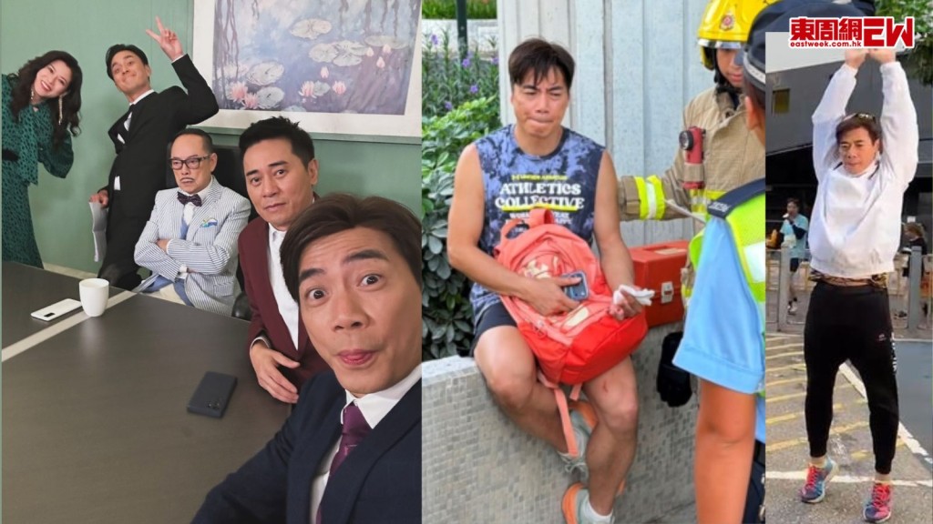 崔錦棠駕私家車與的士相遇受傷送院 親述意外經過：只是兩秒的事
