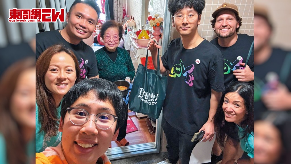 慈善團體「牽手香港」早前與Love Button(The Love Button Global Movement)合作舉辦義工活動。