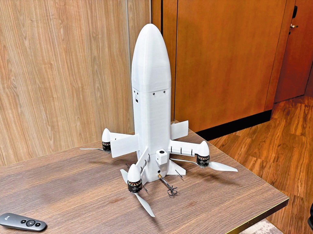 日本企業有份研發的攔截無人機Terra A1。