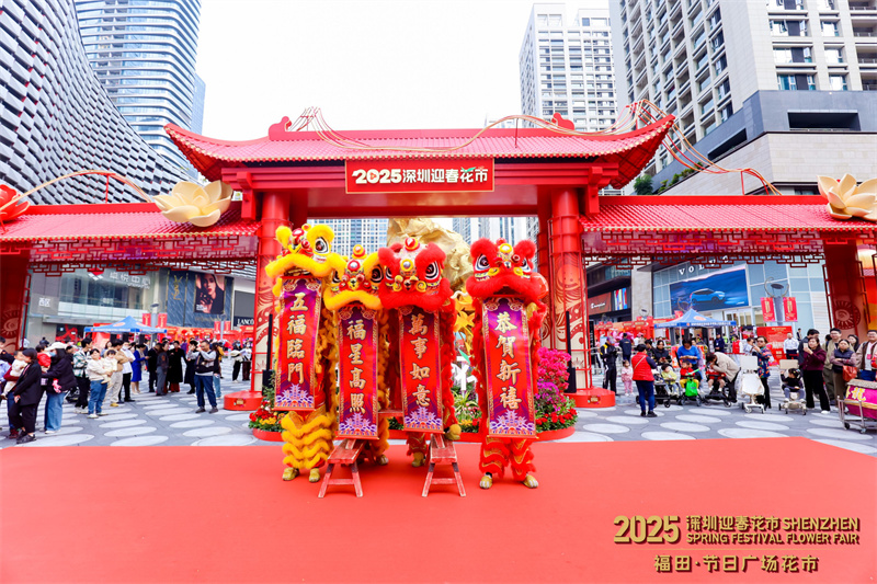 福田區節日廣場花市