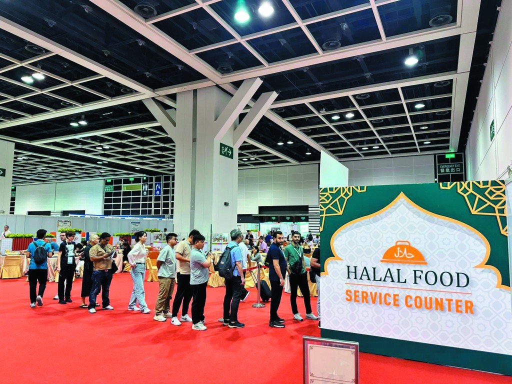 國際展覽搞手康亞有限公司早前在展覽中首次引入印尼清真產品參展商,並設置祈禱室及清真食品區。 國際展覽搞手康亞有限公司早前在展覽中首次引入印尼清真產品參展商,並設置祈禱室及清真食品區。