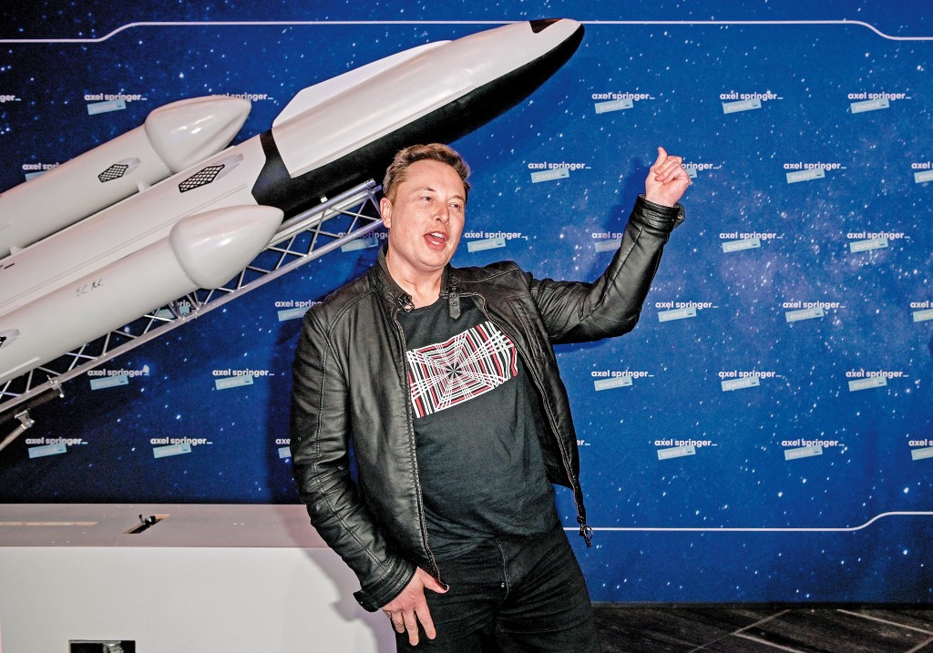 馬斯克旗下的SpaceX傳今年上市，估值高達一萬億美元。