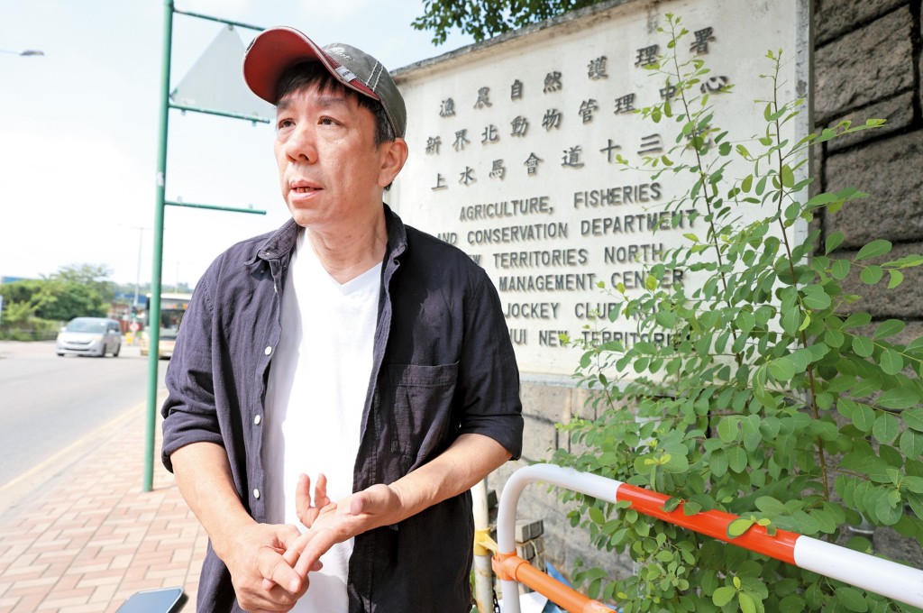 「毛守救援」創辦人Kent，名下累計協助至少三四千狗隻登記晶片。