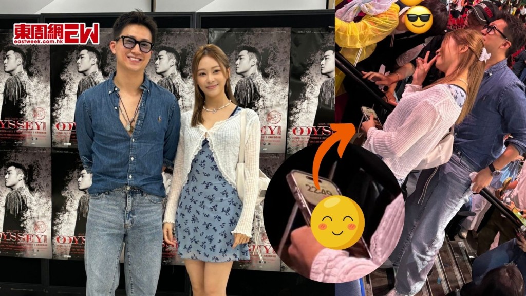 葉蒨文曾展望合體欣賞周興哲演唱會 突登紅館大電視全場起哄 被捕捉一物證二人親密關係
