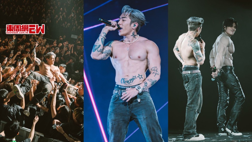 Tyson Yoshi首場個唱成「啟德插水第一人」 周殷廷任嘉賓「裝假狗」玩震波被擊破
