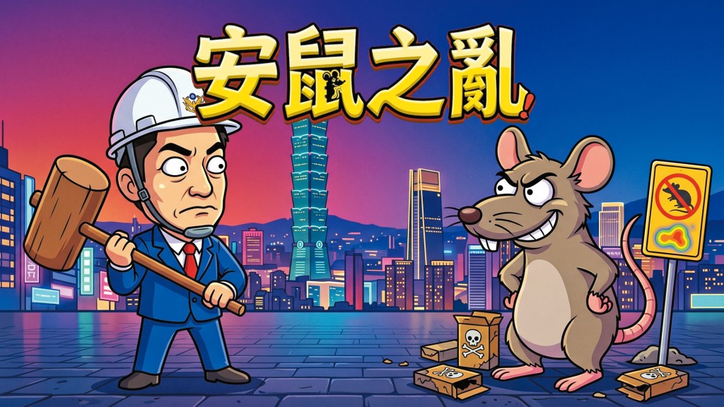有工程師推出《安鼠之亂》網頁遊戲,諷刺意味爆燈。 有工程師推出《安鼠之亂》網頁遊戲,諷刺意味爆燈。