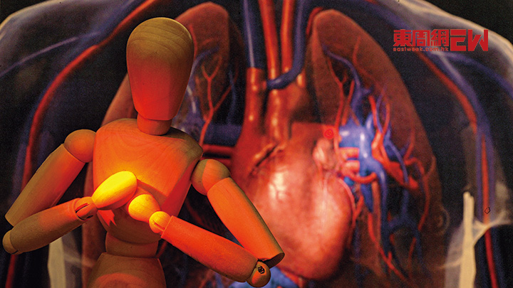 心瓣退化或結構有問題，會影響心臟供血功能。