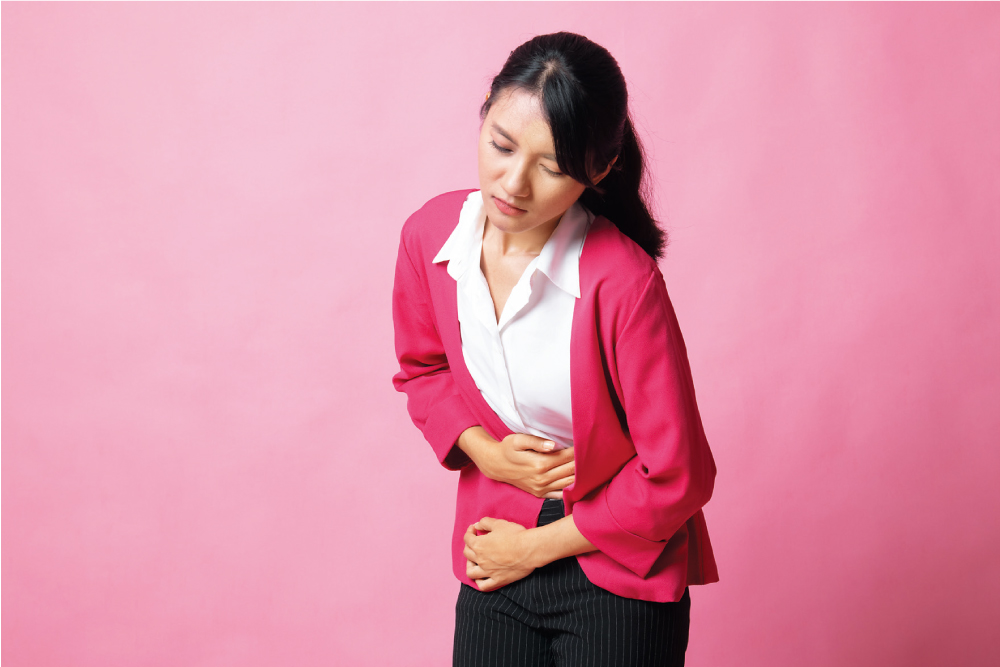 患上炎症性腸病，病人通常會有腹痛等症狀。