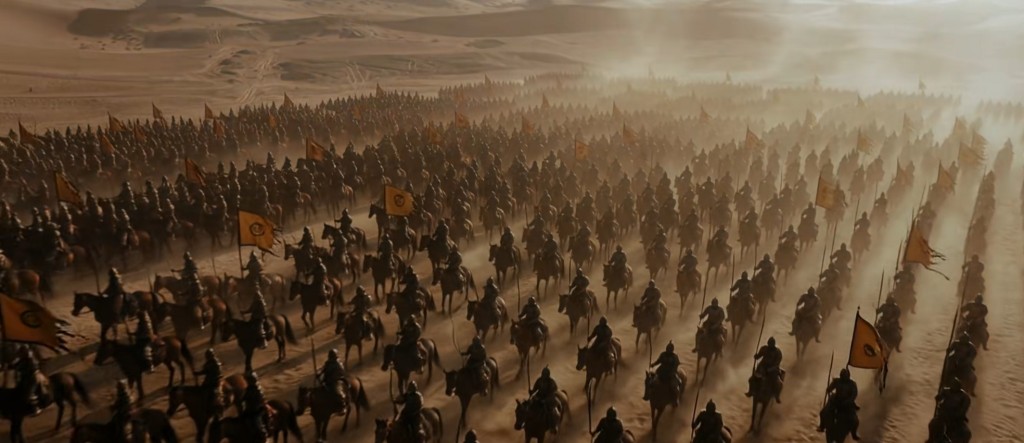 AI生成的微劇《霍去病》除了畫面精細，千軍萬馬的場面十分逼真，立即在網絡引起熱話。