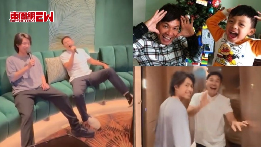 郭晉安孖郭令山遊澳門 豪晒7,500呎總統套房 曝光18歲兒子已高過爸爸 父子感情好默契十足