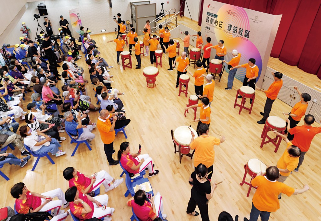 樂團為「香港鼓樂節」精心設計了一連串與民同樂的活動，為社區注入正能量。