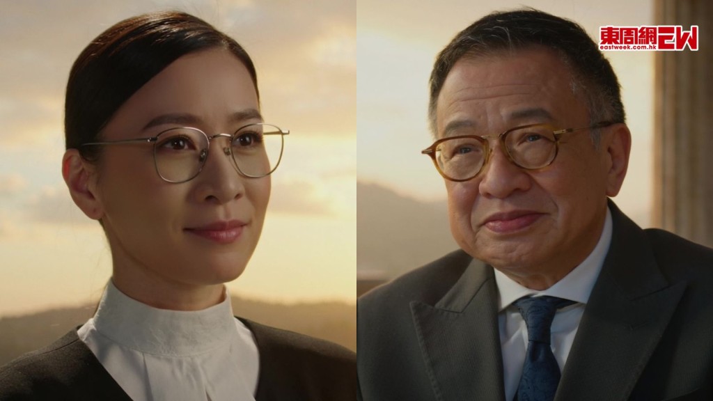  佘詩曼率8大新演員拍攝《正義女神》全新宣傳片 許紹雄暖心微笑對望畫面感人