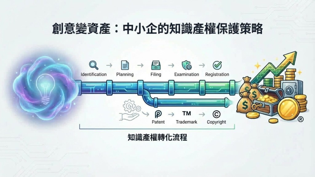 專利、商標與版權註冊的基本流程與制度重點